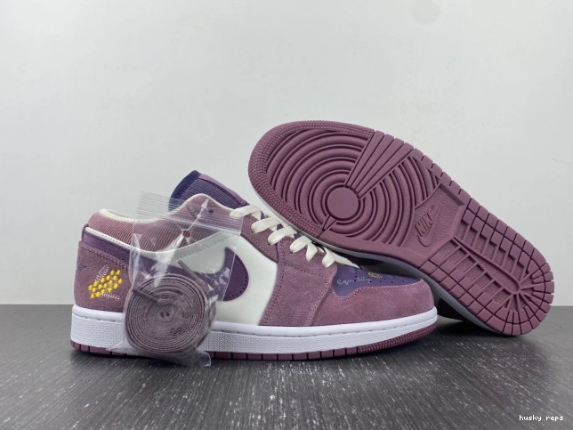 Cheap Husky Unity DR8057-500 Low Air Jordan 1 (W) 0703